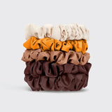 Satin Petite Scrunchies Cozy Pines