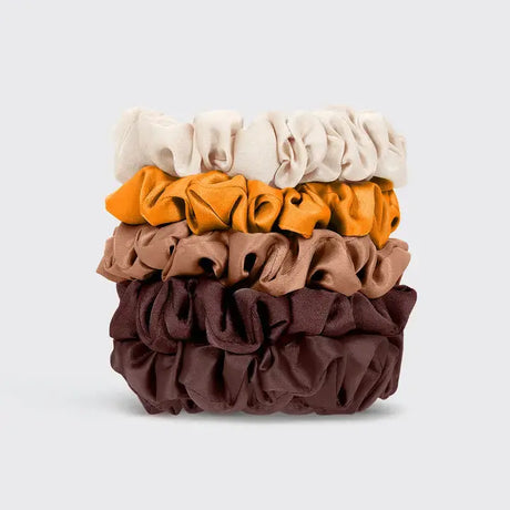 Satin Petite Scrunchies Cozy Pines