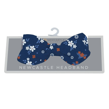 Serenity Floral Bamboo Baby Headband Newcastle Classics