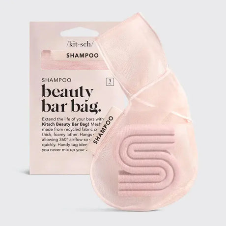 Shampoo Beauty Bar Bag - Blush Cozy Pines