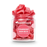 Strawberry Sour Belts Candy Club