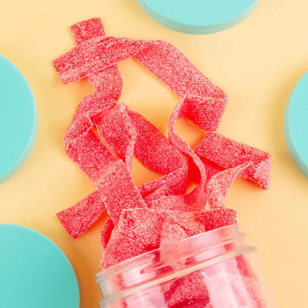 Strawberry Sour Belts Candy Club