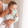 Succulent Teether and Clip Set Golden Baby