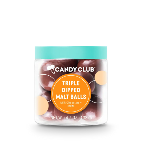 Triple-Dipped Chocolate Malt Balls Candy Club