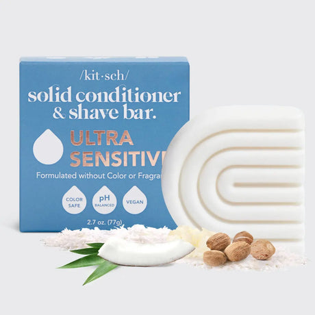 Ultra Sensitive Conditioner & Shave Bar Fragrance-Free KITSCH