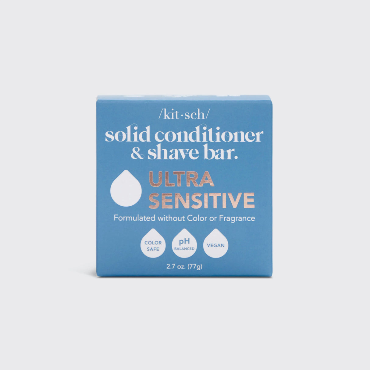 Ultra Sensitive Conditioner & Shave Bar Fragrance-Free KITSCH