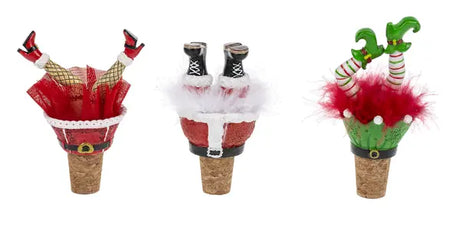 Wiggle Leg Bottle Topper Cozy Pines