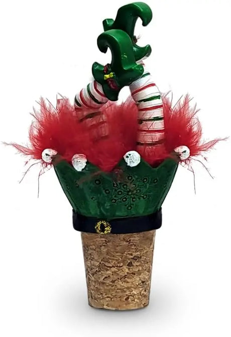 Wiggle Leg Bottle Topper Cozy Pines