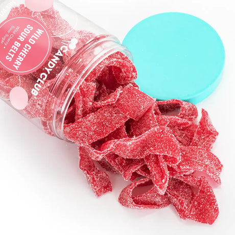 Wild Cherry Sour Belts Candy Club