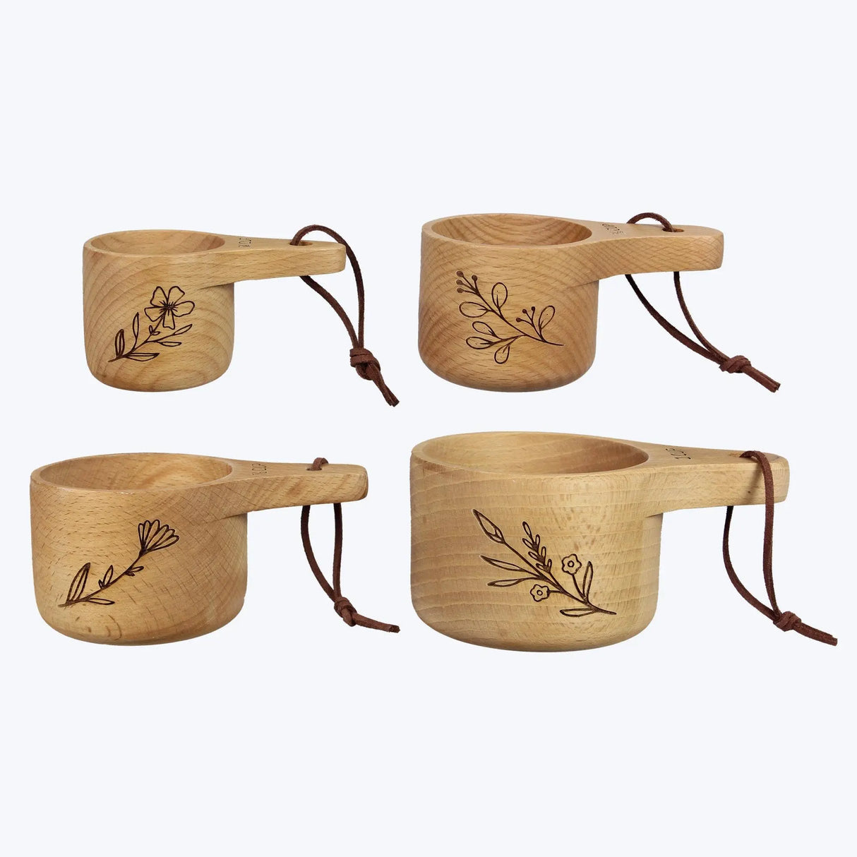 Wood Measuring Cups Baker Gift Set  (SKU#: 23287) Young's