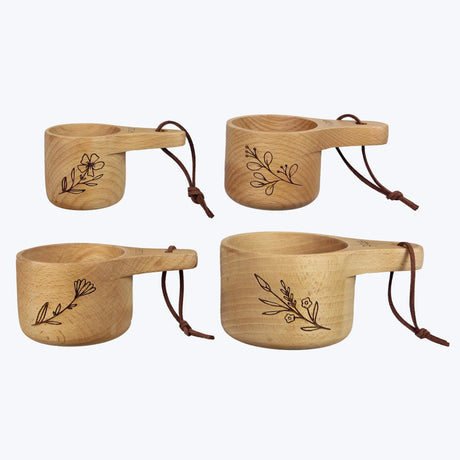 Wood Measuring Cups Baker Gift Set  (SKU#: 23287) Young's